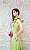 VESTIDO LONGO VERDE LIMA PRINCESA COM BABADO OMBRO UNICO - Imagem 8