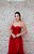 VESTIDO LONGO VERMELHO PAETÊ E TULE COM DETALHE DE GUIPIR NA SAIA - Imagem 9