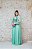 VESTIDO VERDE CANDY COM BUSTO BORDADO E MANGA LONGA COM RECORTE - Imagem 3