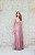 VESTIDO ROSA TOMARA QUE CAIA BUSTO BORDADO SAIA EM TULE GLITTER CAMADAS - Imagem 2