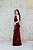 VESTIDO MARSALA TOMARA QUE CAIA LEQUE COM FENDA - Imagem 3