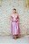 VESTIDO MIDI EM ZIBELINE LILÁS / LAVANDA DECOTE CORAÇÃO E ALÇA LARGA - Imagem 4