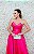 VESTIDO FLECHE DOR TOMARA QUE CAIA PINK ZIBELINE PRINCESA BUSTO PONTEIRA - Imagem 6