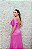 VESTIDO FATIMA SCOFIELD SEREIA ROSA CHICLETE OMBRO ÚNICO ALCINHA COM PALA NO BUSTO - Imagem 5
