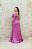 VESTIDO FATIMA SCOFIELD SEREIA ROSA CHICLETE OMBRO ÚNICO ALCINHA COM PALA NO BUSTO - Imagem 3