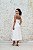 VESTIDO FÁTIMA SCOFIELD MIDI BRANCO BUSTO BOJO DRAPEADO DETALHE LAÇO NA SAIA - Imagem 6
