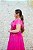VESTIDO M RODARTE REGATA EM TULE FUCSIA BUSTO BORDADO E FRU-FRU MANGA REMOVÍVEL - Imagem 3