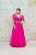 VESTIDO M RODARTE REGATA EM TULE FUCSIA BUSTO BORDADO E FRU-FRU MANGA REMOVÍVEL - Imagem 2
