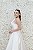 VESTIDO MIDI BRANCO OMBRO UNICO BABADO SAIA MULLET - Imagem 2