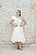 VESTIDO MIDI BRANCO OMBRO UNICO BABADO SAIA MULLET - Imagem 4