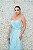 VESTIDO FATIMA SCOFIELD AZUL BEBÊ TOMARA QUE CAIA CREPE DE SEDA COM DETALHE DE PREGAS NA CINTURA - Imagem 6