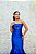 VESTIDO FLECHE DOR AZUL ROYAL TOMARA QUE CAIA SEREIA EM ZIBELINE COM DECOTE EM V - Imagem 6