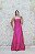 VESTIDO EM TAFETÁ TOMARA QUE CAIA PINK COM CAPA - Imagem 2