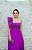 VESTIDO UVA COM FOLHO OMBRO UNICO BORDADO - Imagem 6