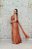 VESTIDO OMBRO A OMBRO LAÇO PAETE TERRACOTA - Imagem 6