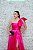 VESTIDO ZIBELINE PINK OMBRO ÚNICO COM LAÇO SAIA PRINCESA COM CORSELETE NAS COSTAS - Imagem 3