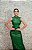 VESTIDO TODO EM PAETÊ VERDE BANDEIRA LIA RABELLO GOLA ALTA COSTA NUA - Imagem 2
