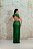 VESTIDO TODO EM PAETÊ VERDE BANDEIRA LIA RABELLO GOLA ALTA COSTA NUA - Imagem 4