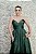 VESTIDO TOMARA QUE CAIA VERDE EM TAFETÁ DECOTE CORAÇÃO COM BUSTO TODO DRAPEADO - Imagem 5