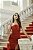 VESTIDO VERMELHO TOMARA QUE CAIA PAETÊ COM LAÇO EM TAFETÁ - Imagem 3