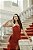 VESTIDO VERMELHO TOMARA QUE CAIA PAETÊ COM LAÇO EM TAFETÁ - Imagem 6