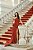 VESTIDO VERMELHO TOMARA QUE CAIA PAETÊ COM LAÇO EM TAFETÁ - Imagem 1