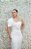 VESTIDO MIDI BRANCO CREPE ACETINADO COM LAÇO OMBRO ÚNICO - Imagem 4