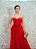 VESTIDO TERRACOTA  TOMARA QUE CAIA BUSTO ESTRUTURADO DRAPEADO TODO EM TULE E CINTO CHANEL - Imagem 5