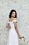VESTIDO BRANCO OMBRO A OMBRO BUSTO TRANSPASSADO EM CREPE - Imagem 6