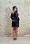 VESTIDO CURTO NY LARA MANGA LONGA BORDADO CHUMBO COM SAIA EM FRANJAS - Imagem 4