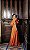 VESTIDO LARANJA OMBRO ÚNICO BABADO CINTURA BAIXA - Imagem 2