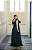 VESTIDO EM TULE VERDE OMBRO A OMBRO FRUFRU - Imagem 3
