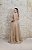 VESTIDO GLITTER DOURADO COSTA NUA COM DECOTE EM V DETALHES EM  VIDRILHOS - Imagem 5