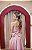 VESTIDO ROSA BEBÊ ZIBELINE ALÇA FINA COM SAIA PRINCESA COSTURA RECORTE OVAL - Imagem 6
