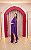 VESTIDO FLUÍDO ROXO OMBRO ÚNICO COM FLOR REMOVÍVEL - Imagem 6