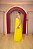 VESTIDO AMARELO MUSSELINE TOQUE DE SEDA TOMARA QUE CAIA FLUIDO CHOKER - Imagem 4