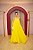 VESTIDO AMARELO MUSSELINE TOQUE DE SEDA TOMARA QUE CAIA FLUIDO CHOKER - Imagem 2