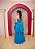 VESTIDO TOMARA QUE CAIA CLASSIC BLUE/ AZUL QUADRIL DRAPEADO E LAÇO REMOVIVEL - Imagem 5