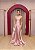 VESTIDO LONGO ROSA CHÁ ZIBELINE TOMARA QUE CAIA CINTURA BAIXA BUSTO ESTRUTURADO - Imagem 3