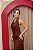 VESTIDO MARROM MOCHA MOUSSE JERSEY FRENTE UNICA - Imagem 2