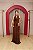 VESTIDO MARROM MOCHA MOUSSE JERSEY FRENTE UNICA - Imagem 1