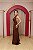 VESTIDO MARROM MOCHA MOUSSE JERSEY FRENTE UNICA - Imagem 4