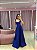 VESTIDO AZUL ROYAL EM TAFETÁ ALÇA LARGA BUSTO ESTRUTURADO - Imagem 2
