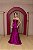 VESTIDO SEREIA TOMARA QUE CAIA FUCSIA PEPLUM EM ZIBELINE - Imagem 3