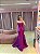 VESTIDO SEREIA TOMARA QUE CAIA FUCSIA PEPLUM EM ZIBELINE - Imagem 1