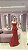 VESTIDO VERMELHO PEPLUM TOMARA QUE CAIA CETIM DE SEDA - Imagem 1
