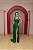 VESTIDO VERDE ESMERALDA CREPE PREMIUM COM FENDA E DETALHE BORDADO NAS COSTAS - Imagem 1