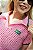 Blusa Cropped Crochê Rosa Feminina - Imagem 2