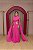 VESTIDO PINK CAPA AGILITA COM DECOTE VAZADO - Imagem 1
