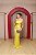 VESTIDO AMARELO ACETINADO TOMARA QUE CAIA - Imagem 1